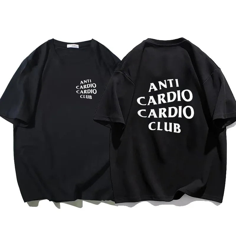 T-shirt Anti Cardio Cardio Club