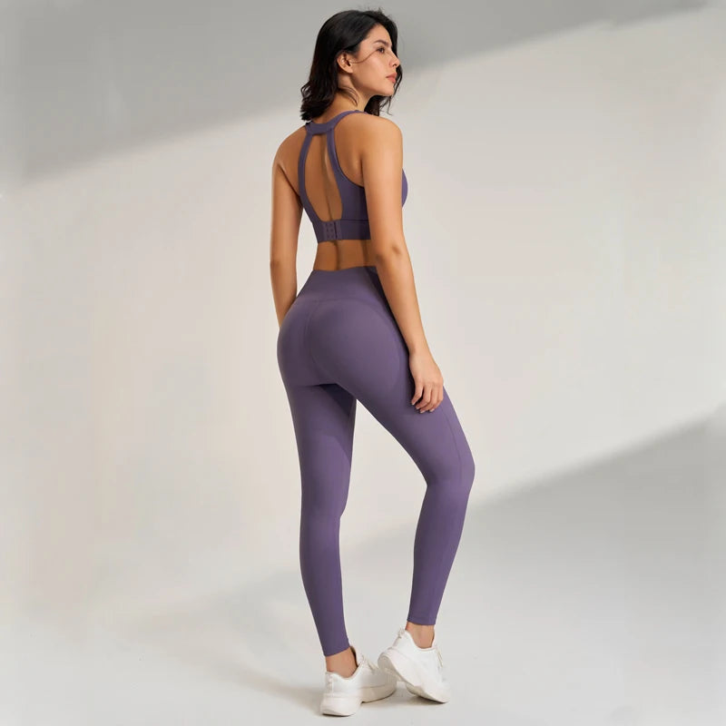 Legging Empina Bumbum + Top com Fecho