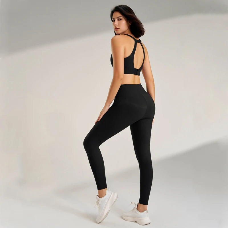 Legging Empina Bumbum + Top com Fecho