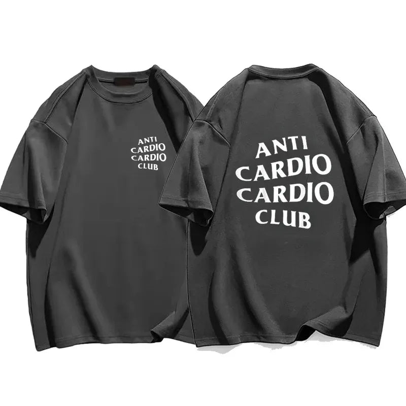 T-shirt Anti Cardio Cardio Club