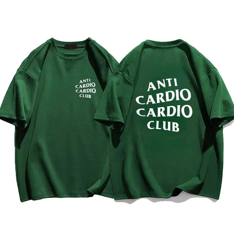 T-shirt Anti Cardio Cardio Club