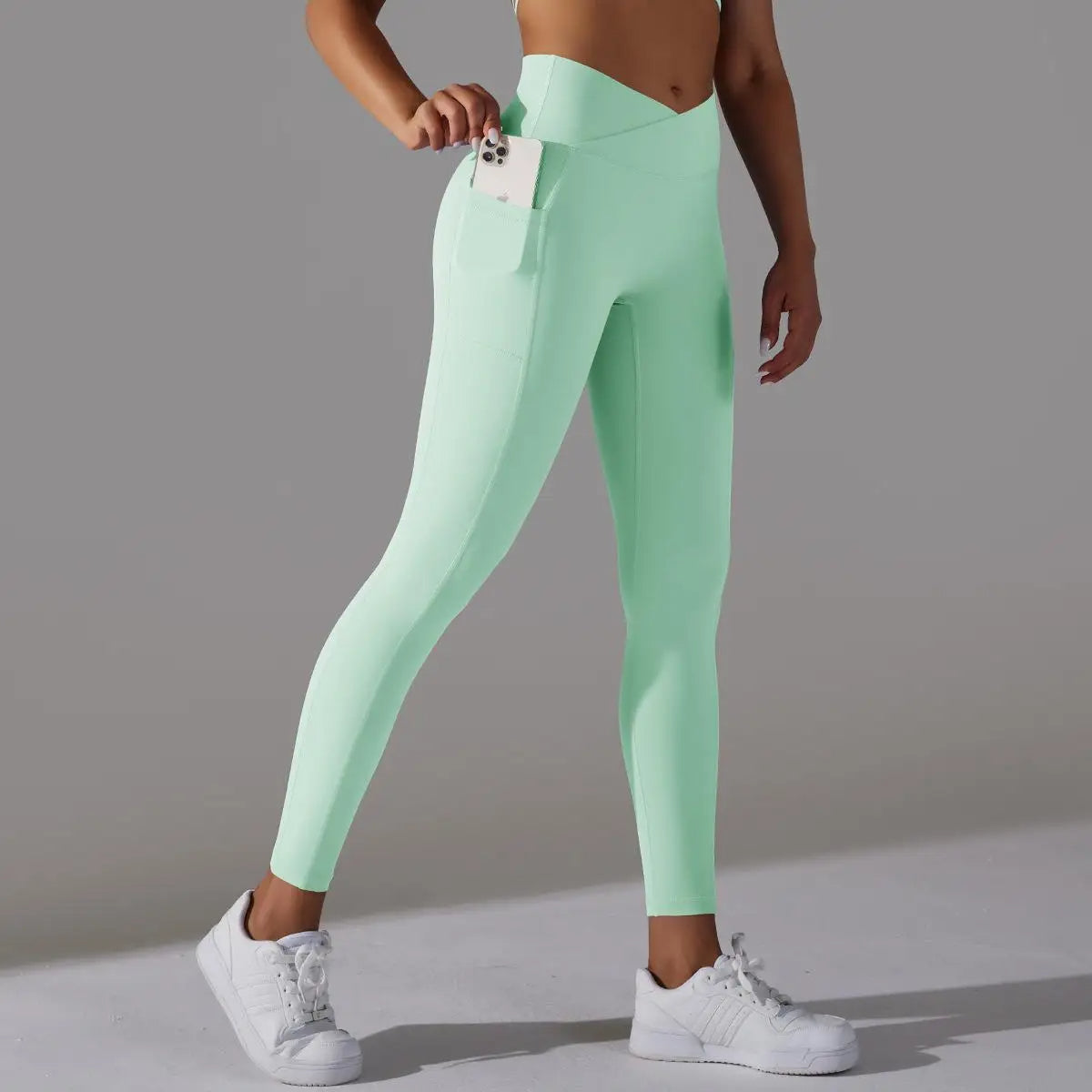 Legging Cross Waist com Bolso
