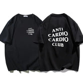 T-shirt Anti Cardio Cardio Club