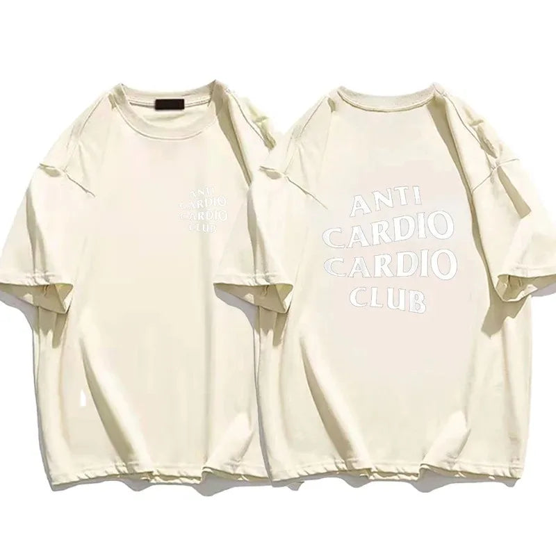 T-shirt Anti Cardio Cardio Club