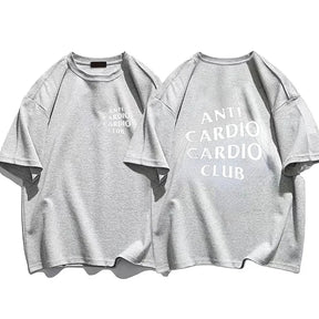 T-shirt Anti Cardio Cardio Club