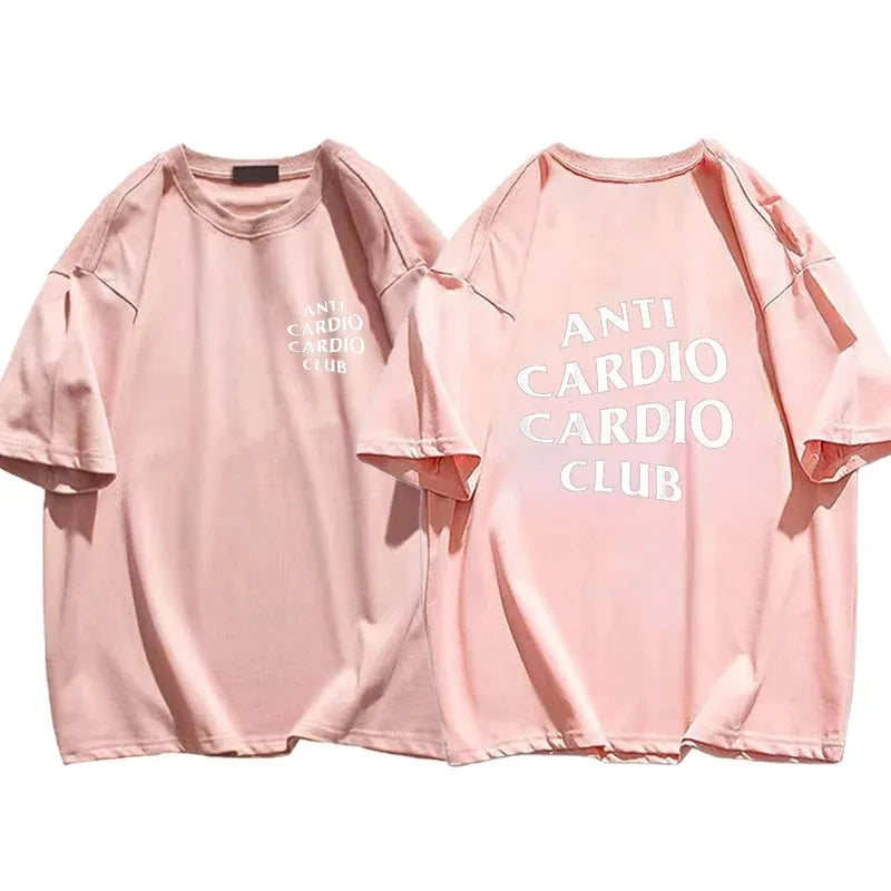T-shirt Anti Cardio Cardio Club