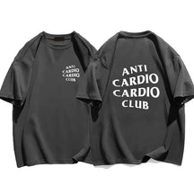 T-shirt Anti Cardio Cardio Club
