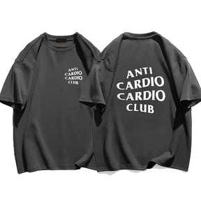 T-shirt Anti Cardio Cardio Club