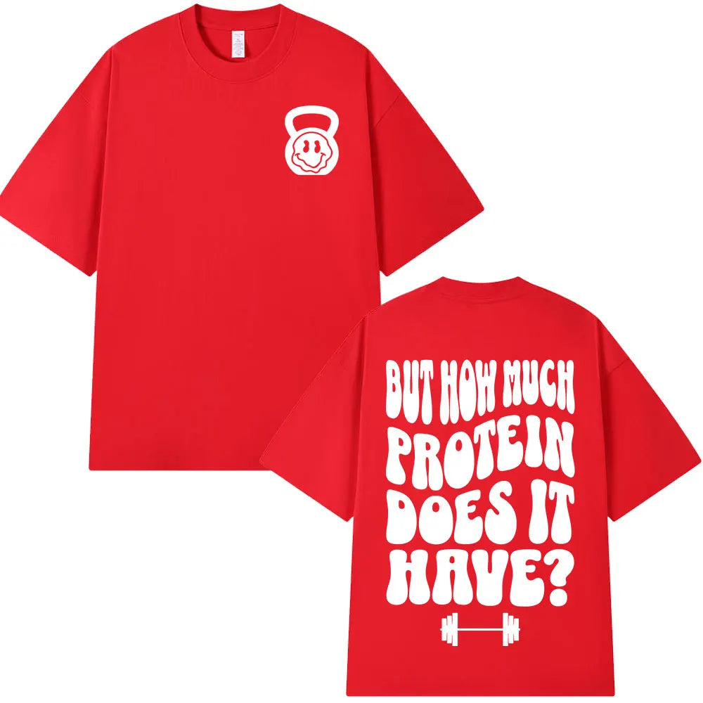 T-shirt How Much Protein Does It Have